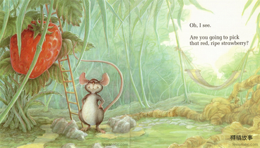 (30周)The Little Mouse,The Red Ripe Strawberry,and The Big Hungry Bear绘本故事第4页