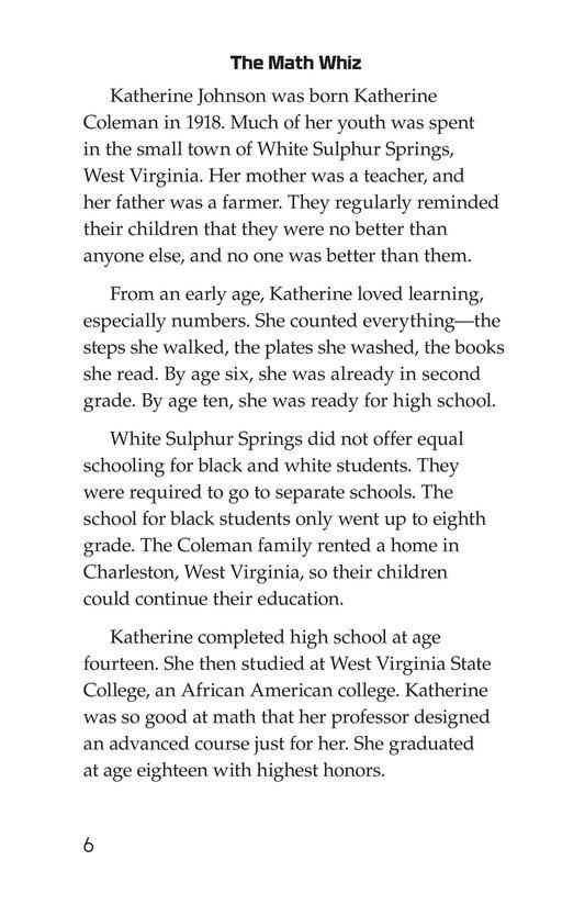 Katherine Johnson绘本故事第5页