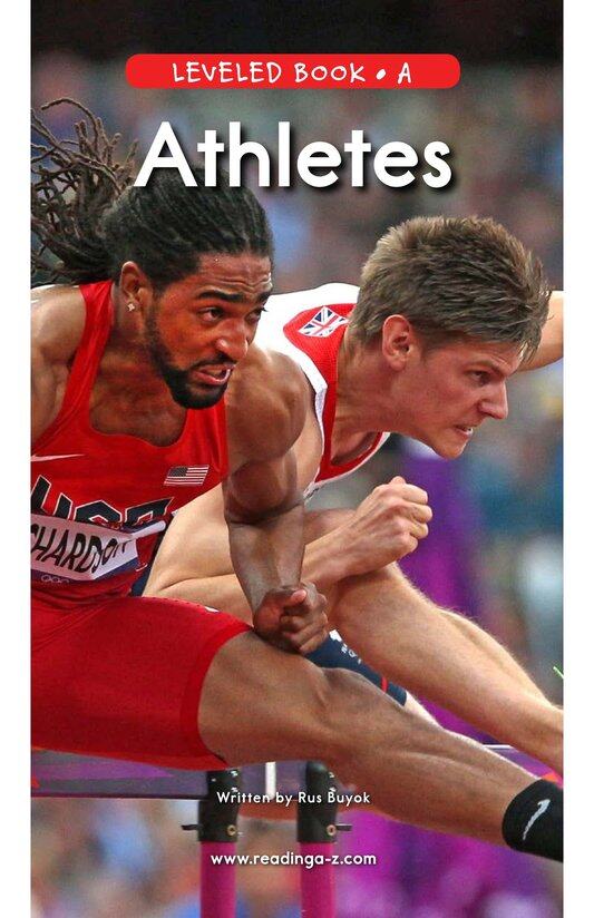 Athletes绘本故事第2页