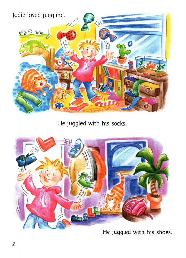 Jodie the Juggle绘本故事第3页