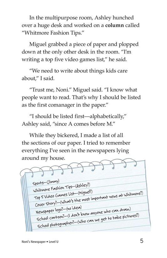 Noni's Newspaper绘本故事第5页