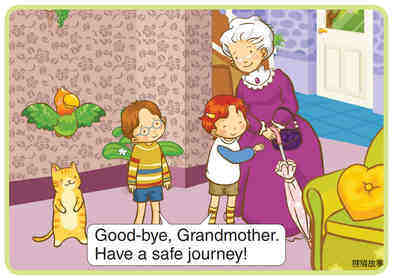 Grandmother Goes Home!绘本故事第3页