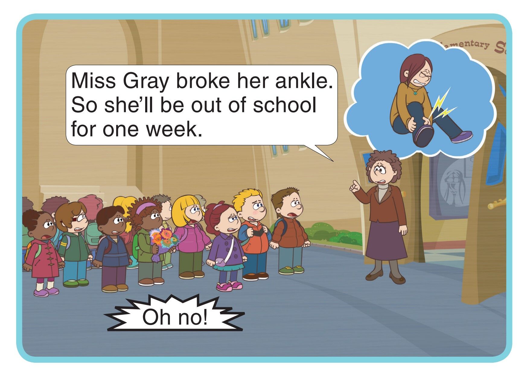 Missing Miss Gray绘本故事第5页