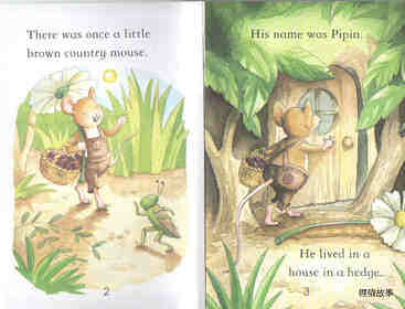 The Town Mouse and the CountryMouse绘本故事第3页
