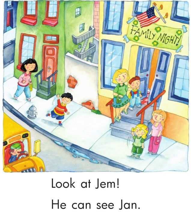 Jan and Jem Win！绘本故事第3页