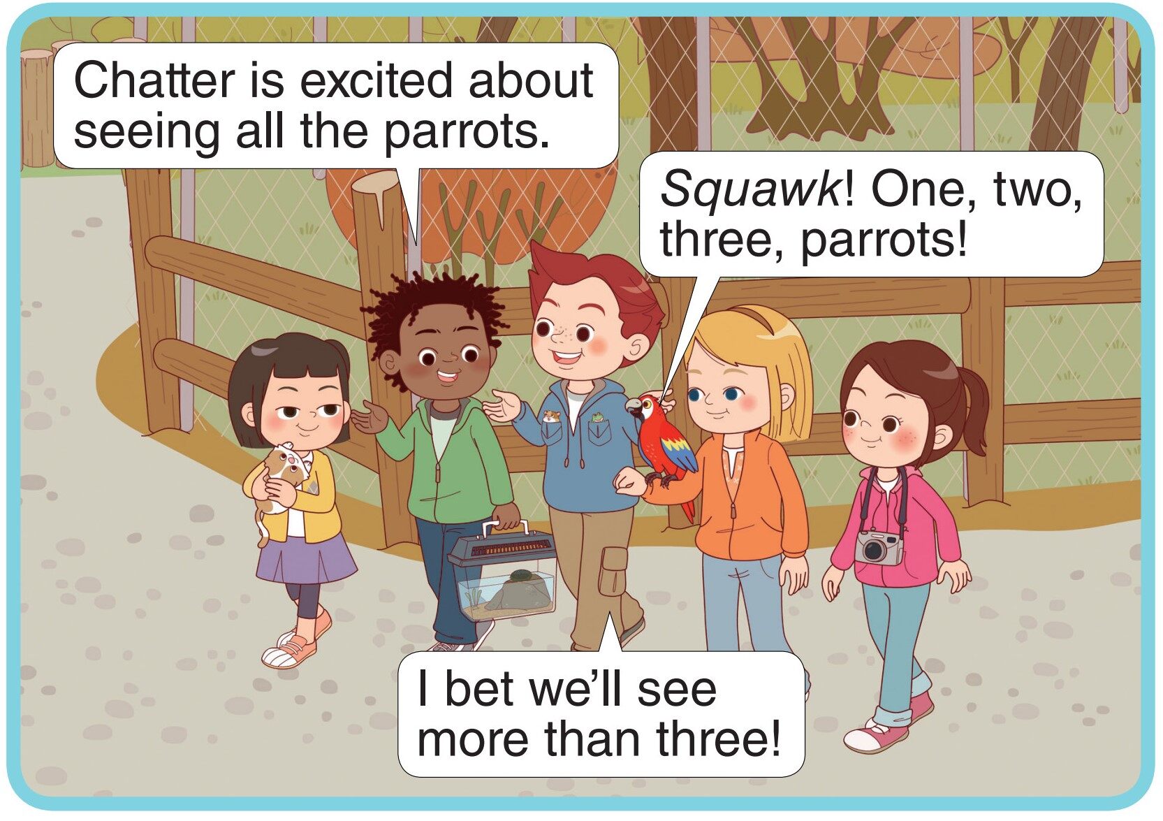 The Parrot Palace绘本故事第3页