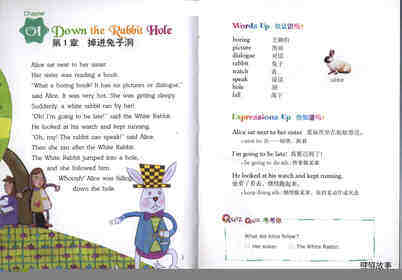 Alice in Wonderland 爱丽丝漫游奇境记 绘本故事第3页
