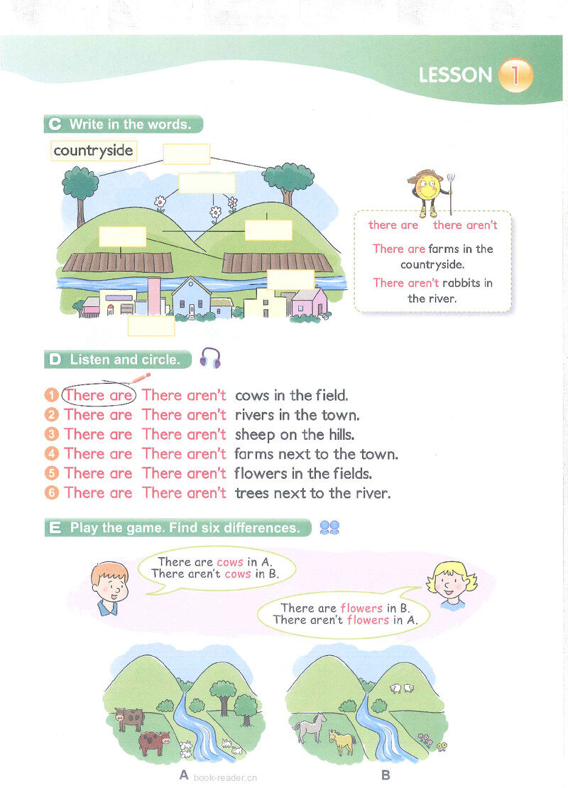 10 What pretty flowers!绘本故事第3页