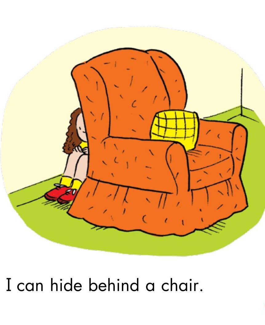 Hide and Seek绘本故事第3页