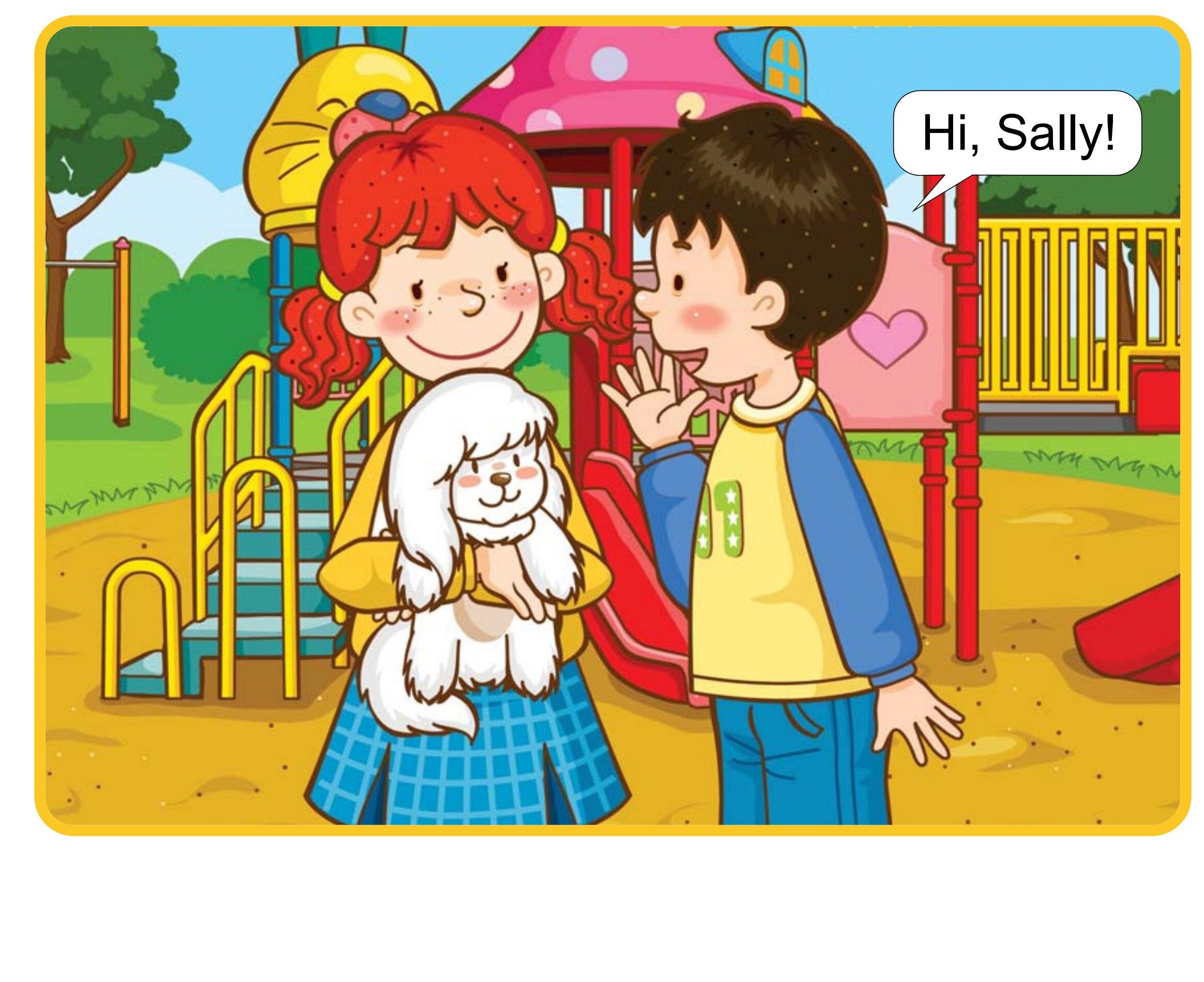 I Can Catch绘本故事第2页