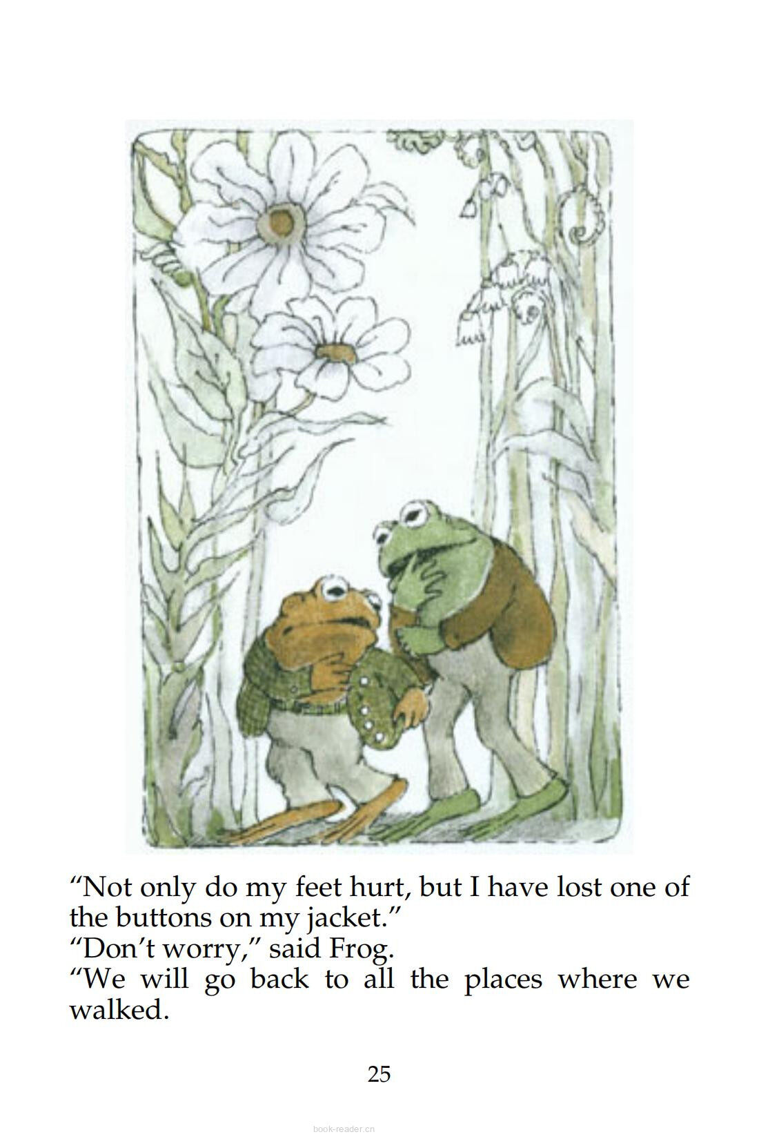 1-03 A Lost Button 绘本故事第4页