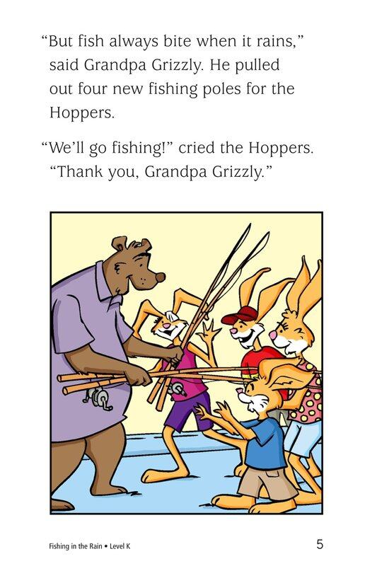Fishing in the Rain绘本故事第5页