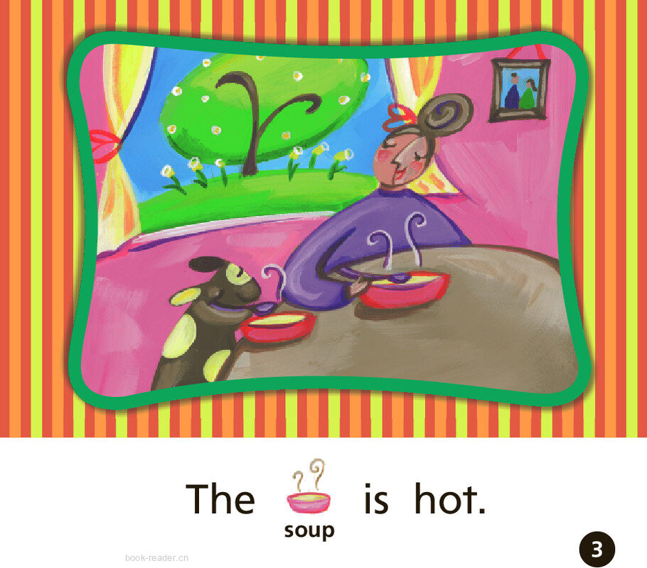 GK Approach U06W1 It Is Hot!绘本故事第4页