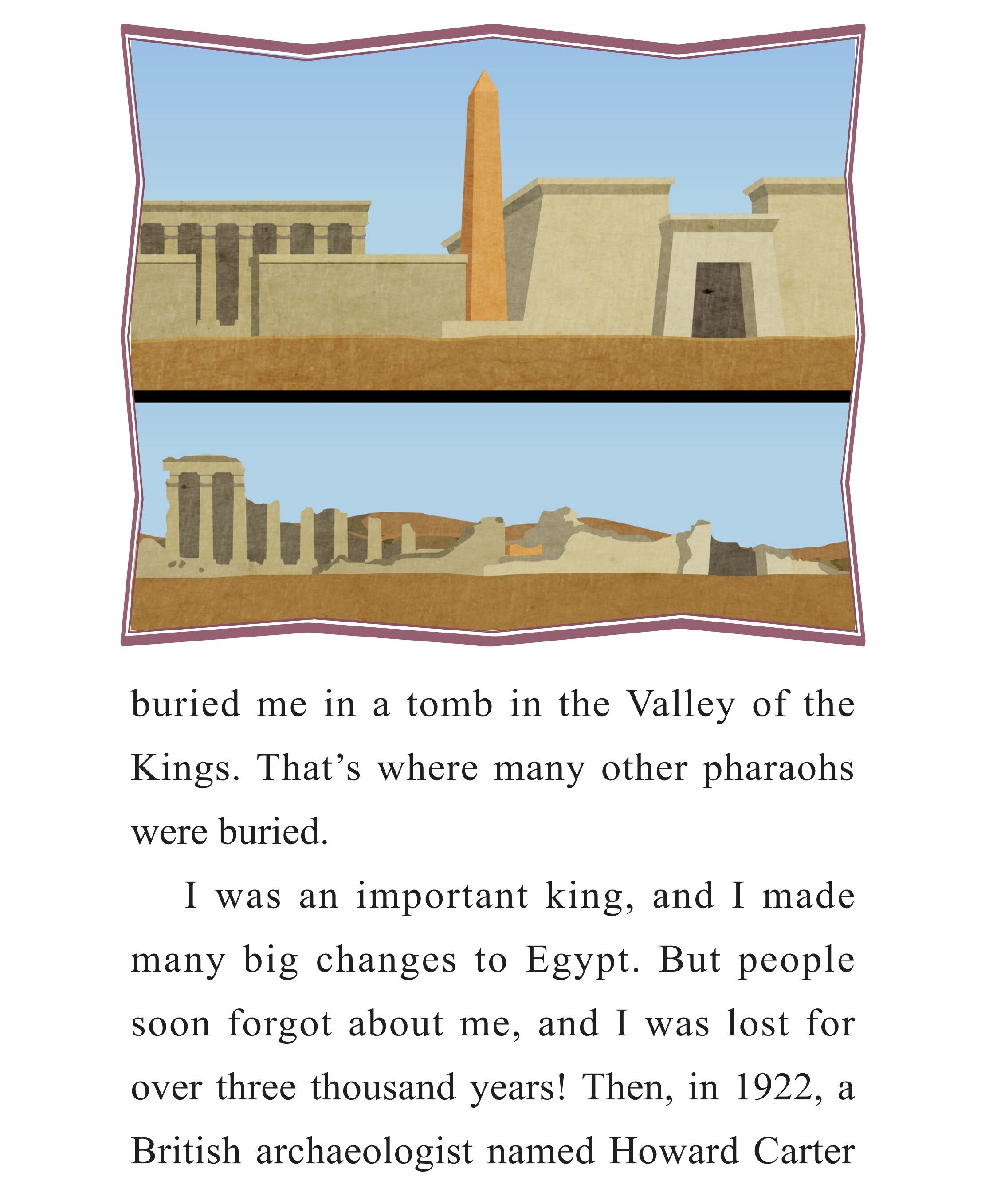 King Tut’s Secrets绘本故事第3页