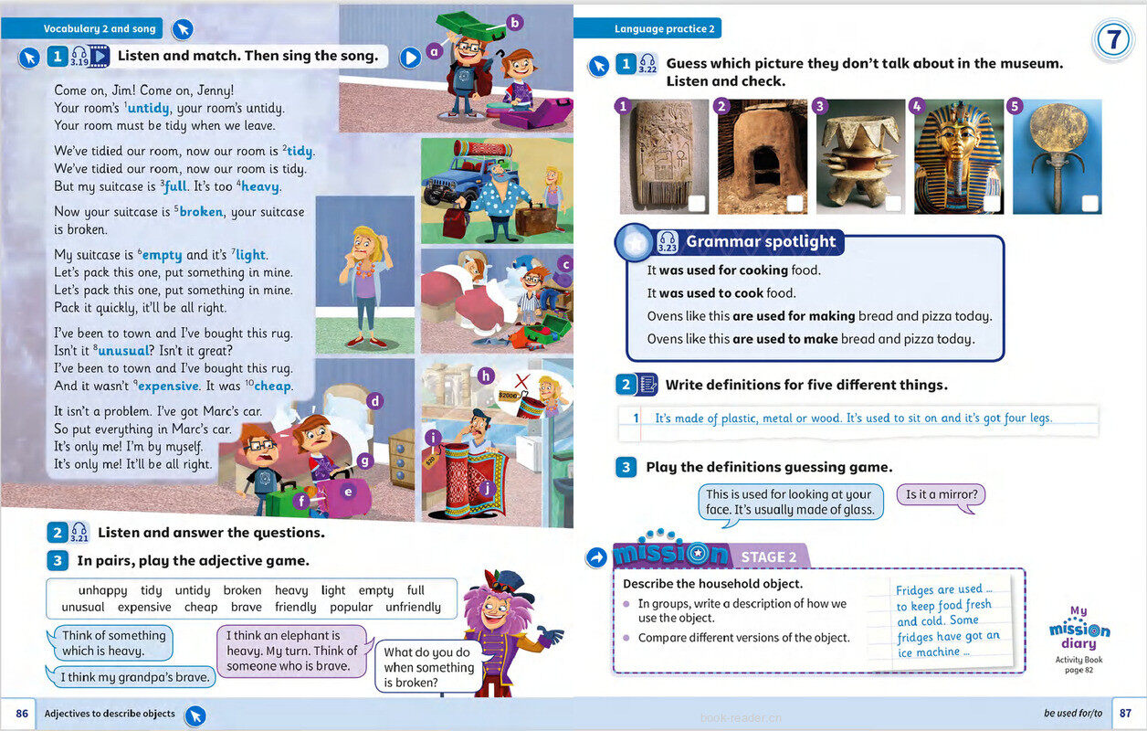 07 Then and now绘本故事第4页