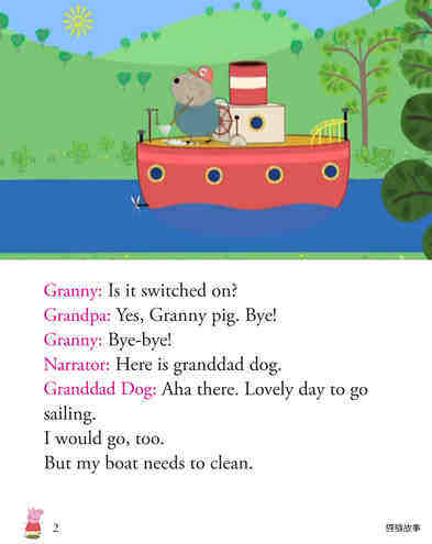 Polly's Boat Trip绘本故事第4页