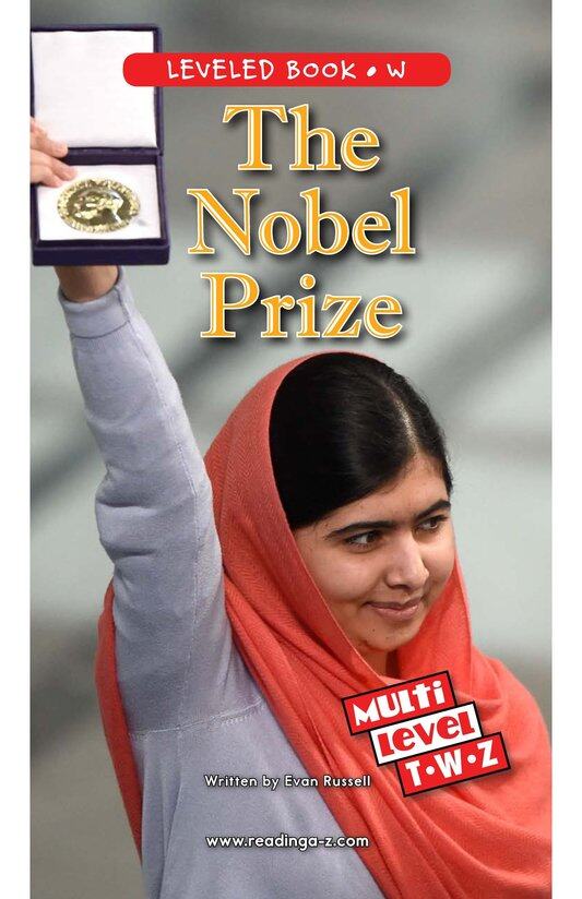 The Nobel Prize绘本故事第2页
