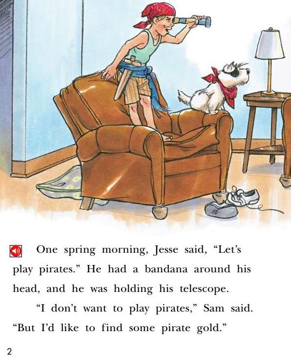 The Pirates绘本故事第3页