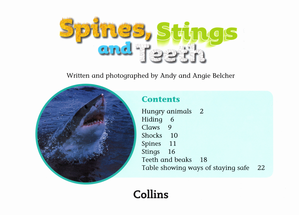 Spines,stings and teeth绘本故事第2页