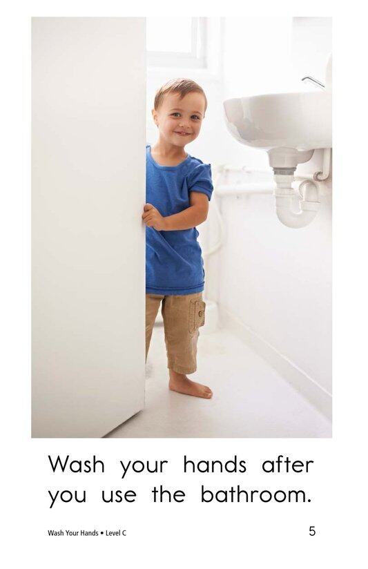 Wash Your Hands绘本故事第5页