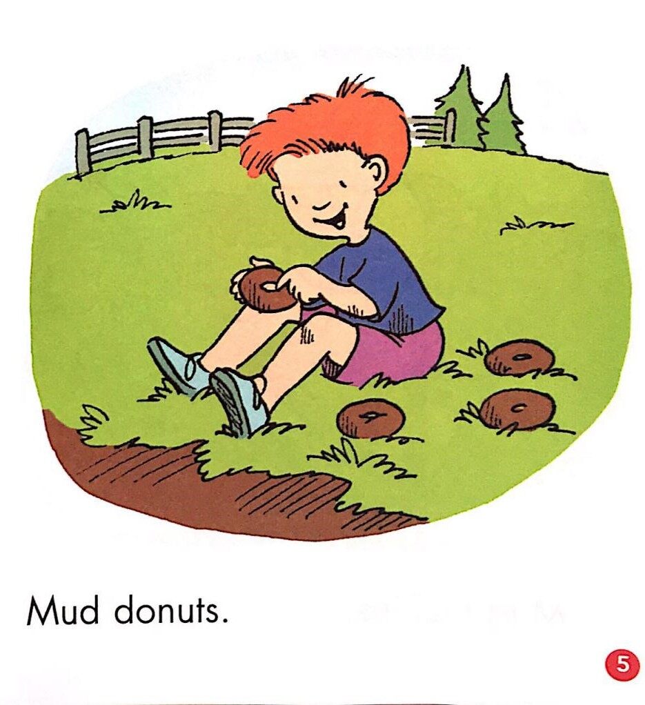 Fun with mud绘本故事第5页