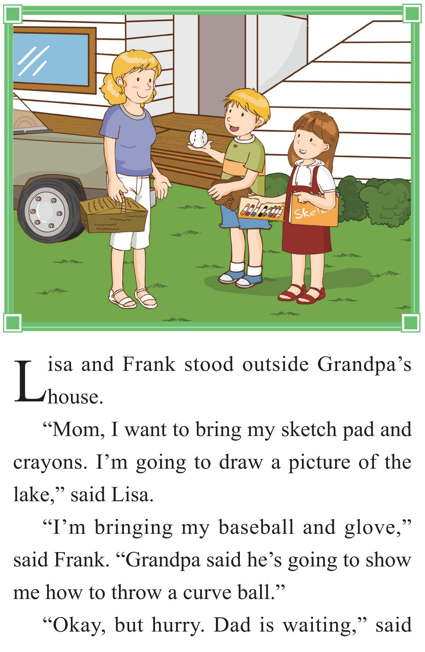 At the Lake绘本故事第3页