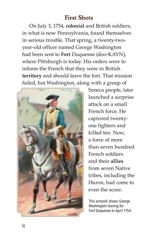 The War for North America绘本故事第3页