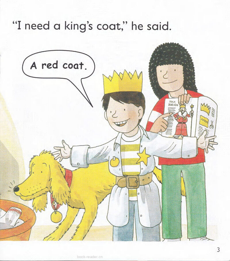 L3 The Red Coat绘本故事第5页