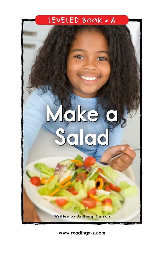 Make a Salad绘本故事第2页