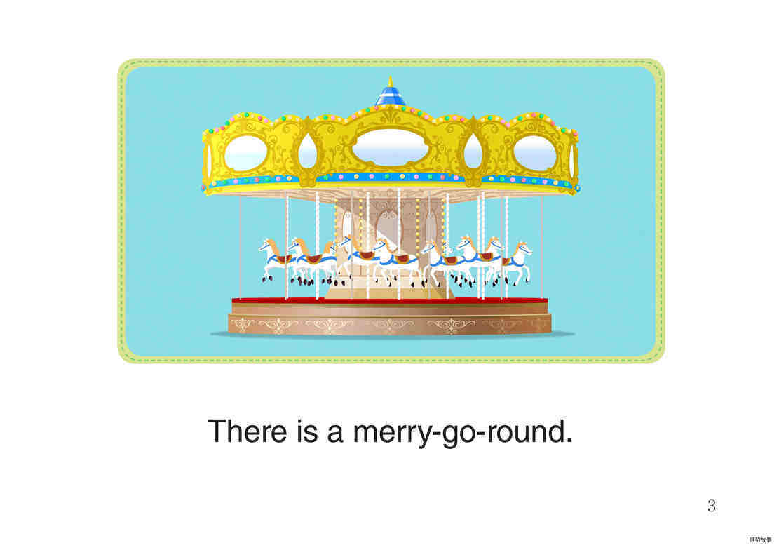 There Are Bumper Cars绘本故事第4页