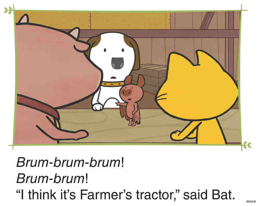 Who's Driving the Tractor?绘本故事第3页