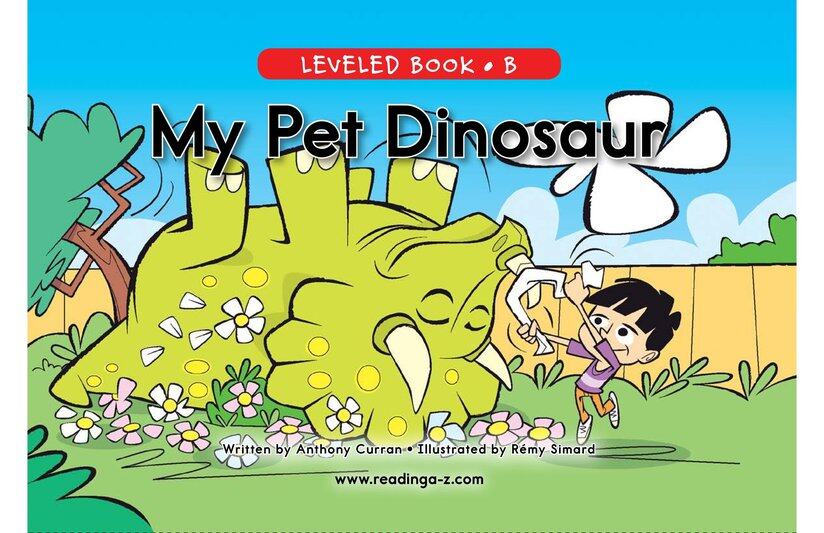 My Pet Dinosaur绘本故事第2页