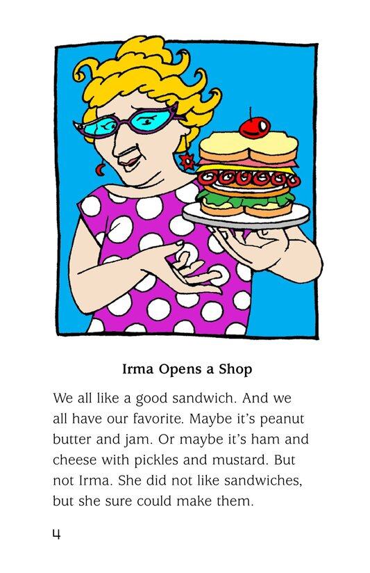 Irma's Sandwich Shop绘本故事第3页