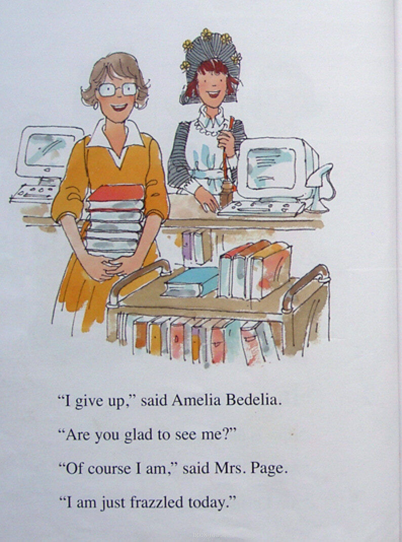 Amelia Bedelia Bookworm绘本故事第4页