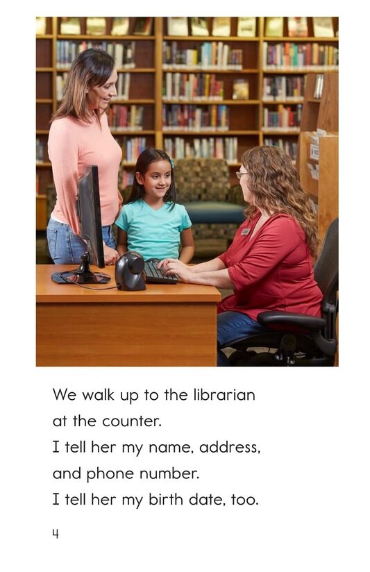 My First Library Card绘本故事第4页