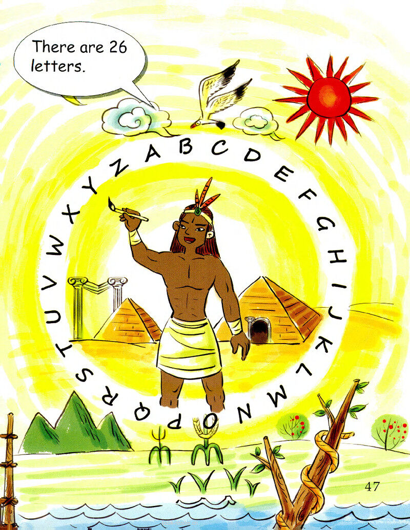 Twenty-Six Letters绘本故事第3页