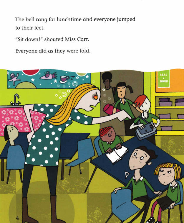 Our Head Teacher is a Super-Villain绘本故事第5页