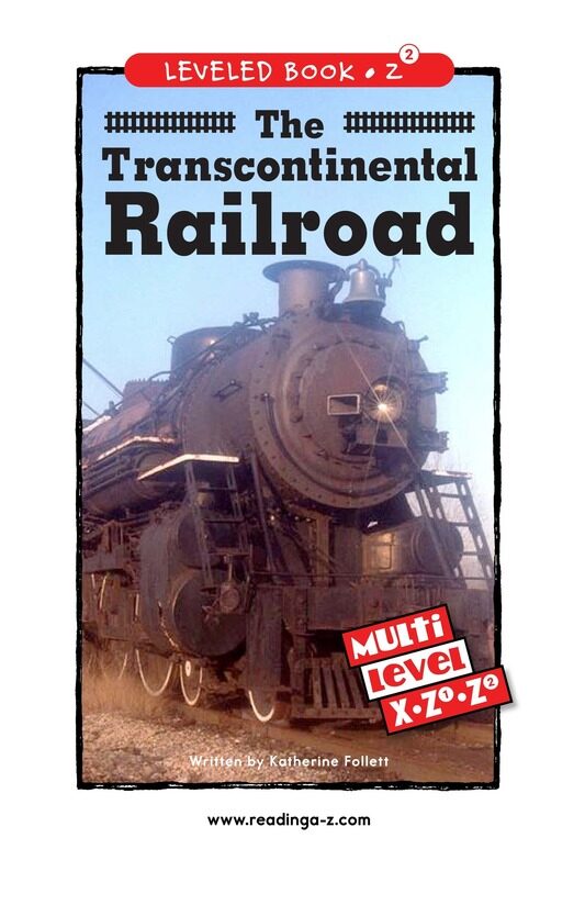 The Transcontinental Railroad绘本故事第2页