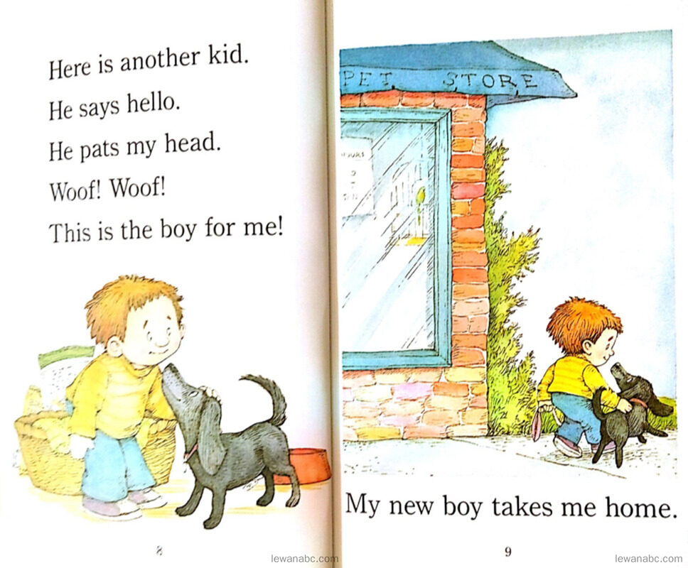 My New Boy绘本故事第5页