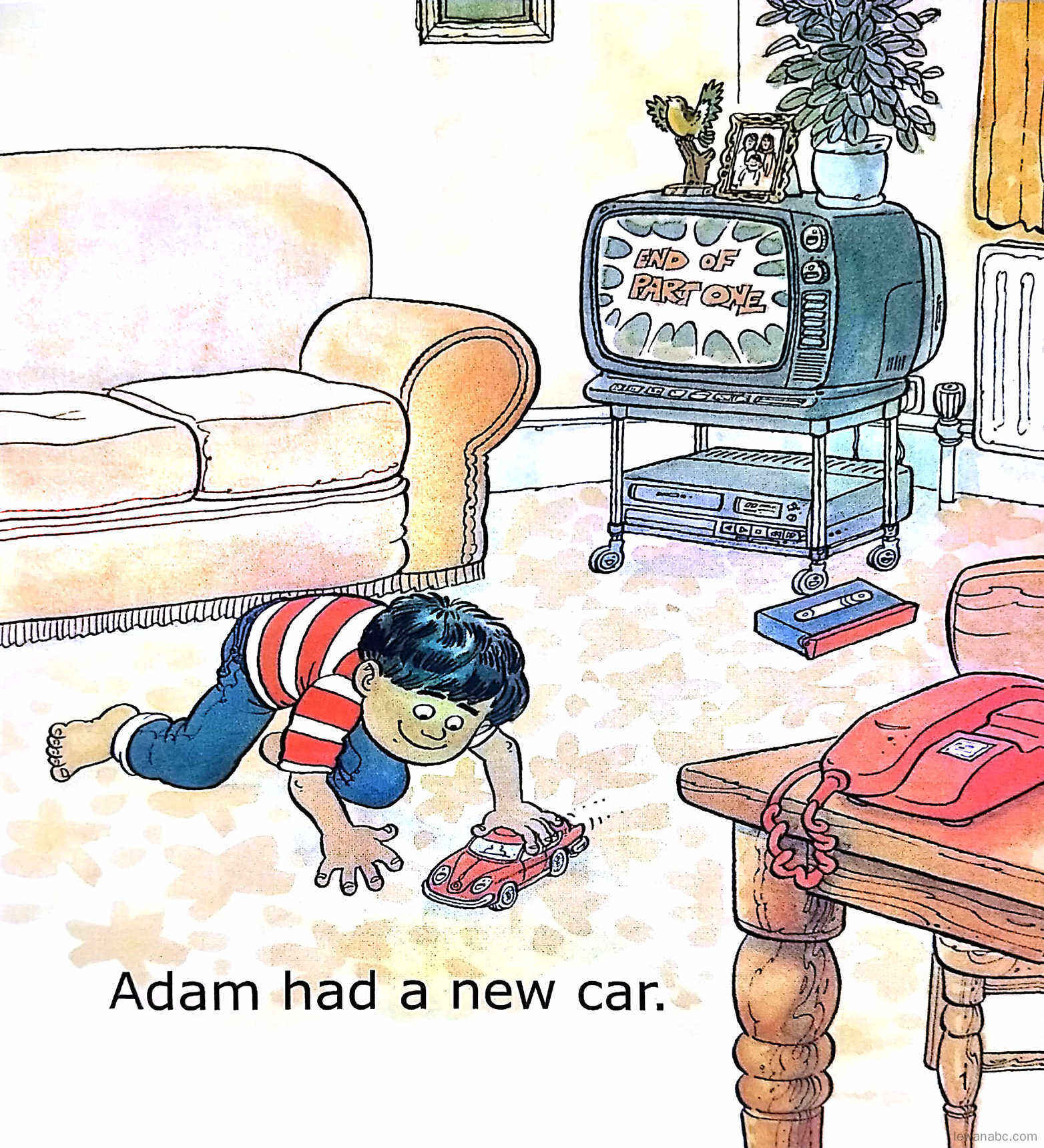 Adam's Car绘本故事第3页