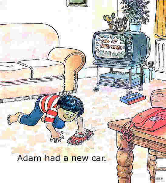 Adam's Car绘本故事第3页