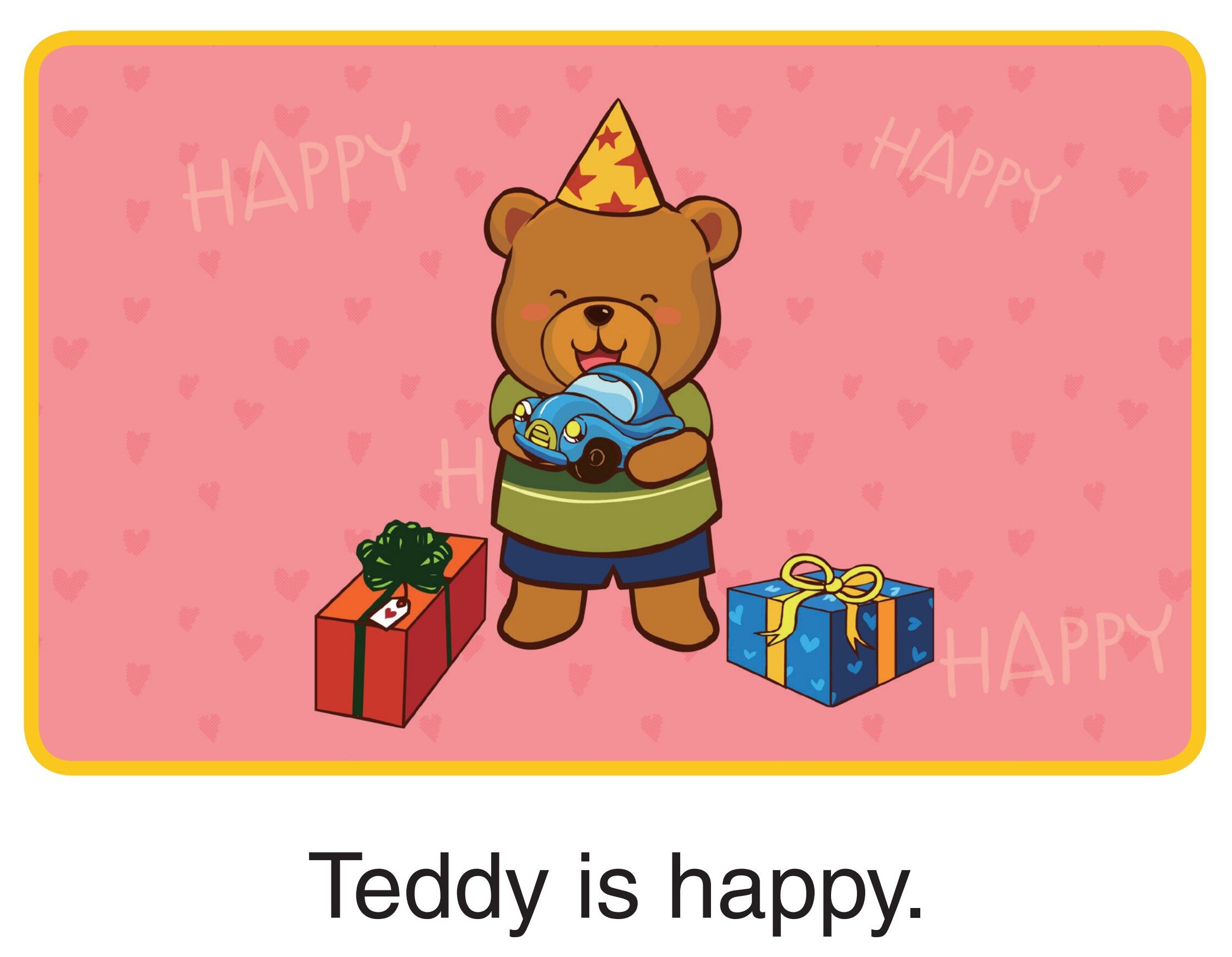 Teddy's Day绘本故事第2页