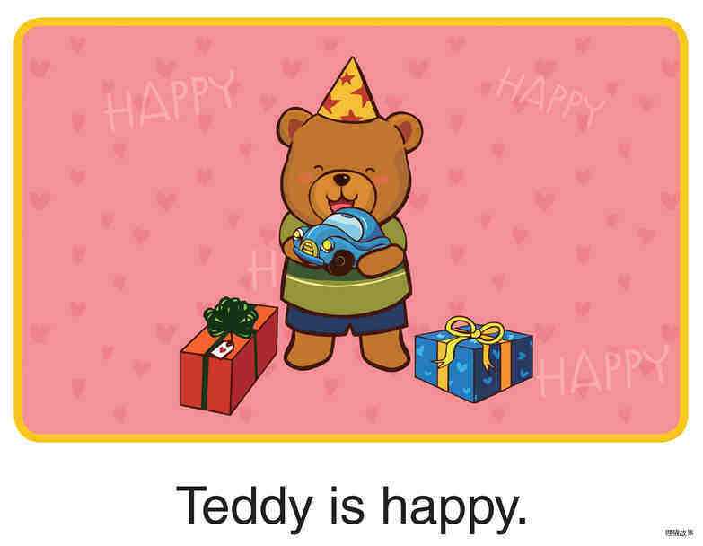 Teddy's Day绘本故事第2页