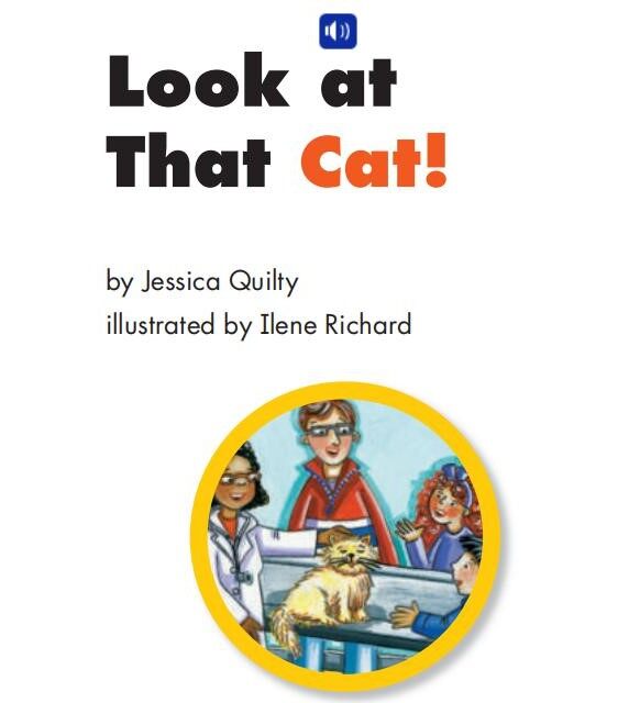 Look at That Cat!绘本故事第2页