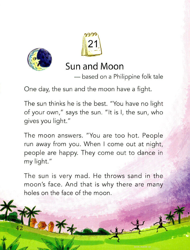 Sun and Moon绘本故事第2页