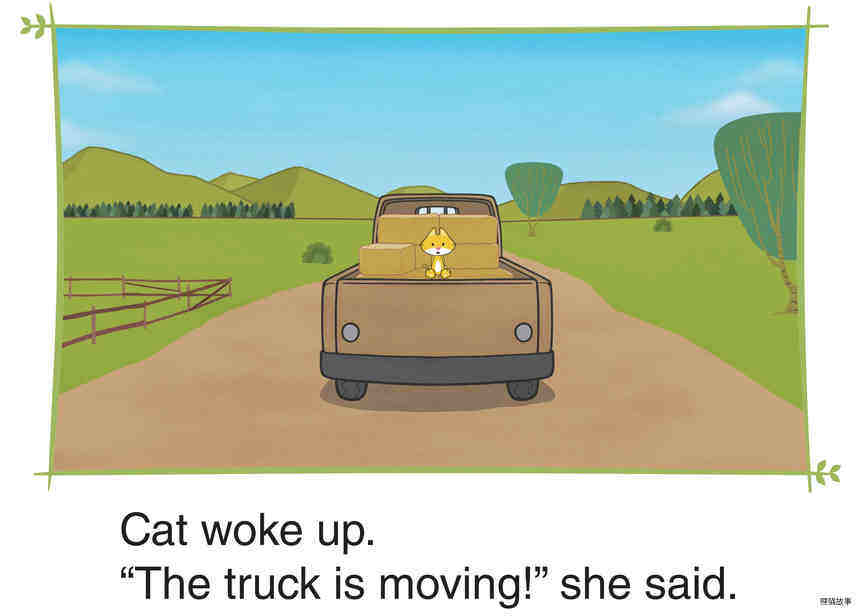 Cat Goes to Town绘本故事第4页