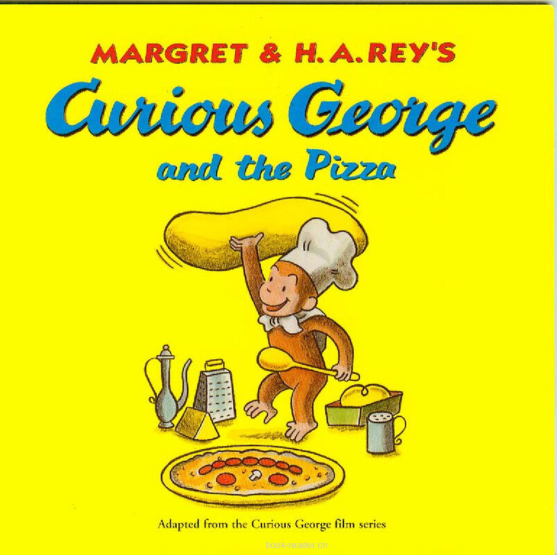Curious George and the Pizza绘本故事第2页