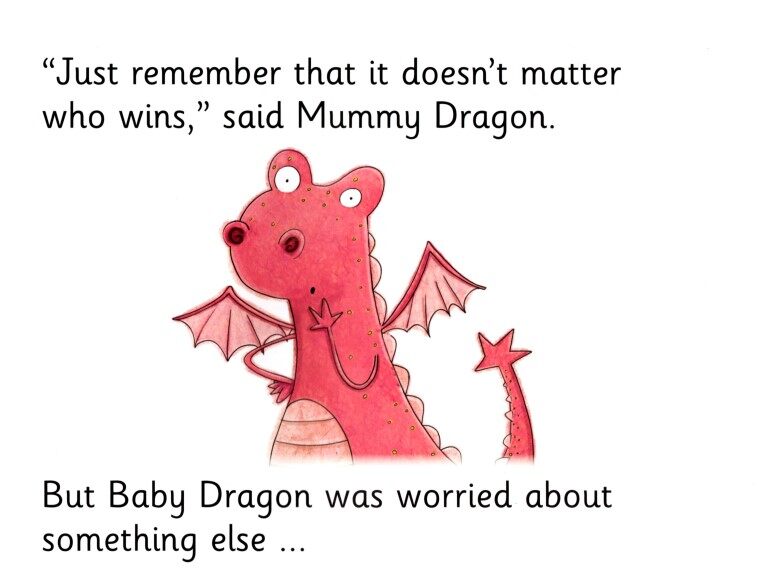 Baby Dragon and the Animal Olmpics绘本故事第4页