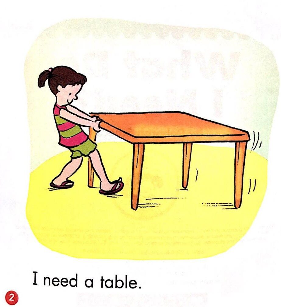 What do I need绘本故事第2页