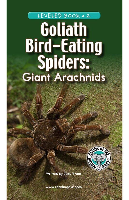Goliath Bird Eating Spiders Giant Arachnids绘本故事第2页